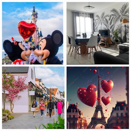 Disney, Sunny Comfortable 2 Bedrooms Family Apartment, 8 Pers, Wifi, Netflix Chessy  Exterior photo